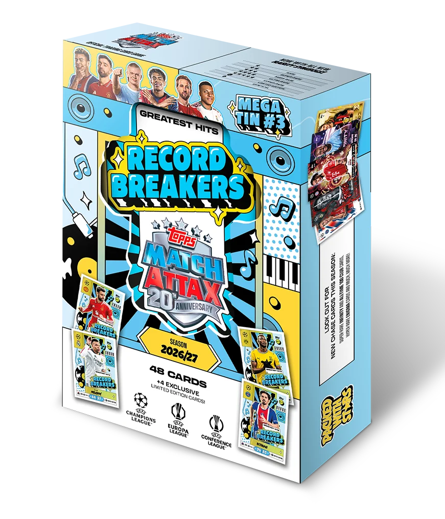 Topps UCL 26/27 Match Attax #3 Record Breakers Trading Card | SoccerWearhouse