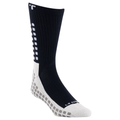 TRUsox 3.0 Mid-Calf Crew Grip Socks (Black)