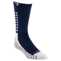 TRUsox 3.0 Mid-Calf Crew Grip Socks (Navy)