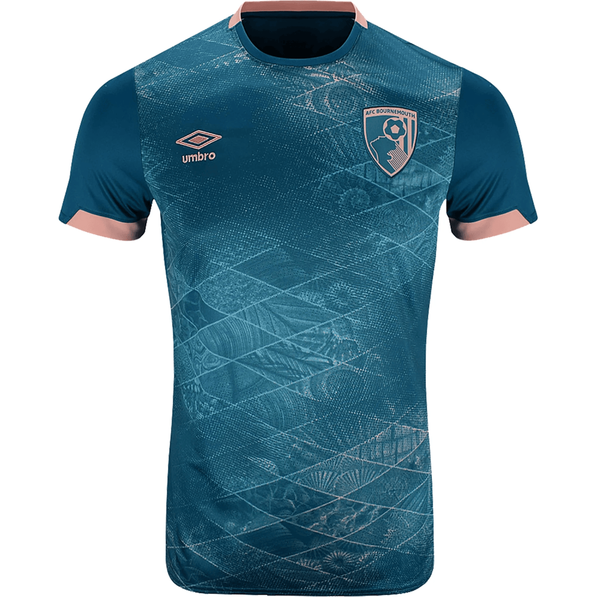 Umbro Bournemouth Third Jersey 24/25 (Lagoon Green) | SoccerWearhouse