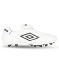 Umbro Speciali Pro 24 FG Soccer Cleats (White/Black/Royal)