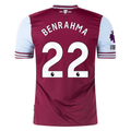 Umbro West Ham Jarrod Bowen Home Jersey w/ EPL + No Room For Racism Patches 24/25 (Maroon/Sky Blue)
