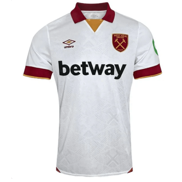 Umbro West Ham Third Jersey 24/25 (White) | SoccerWearhouse