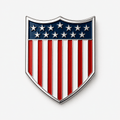 United States Centenial Enamel Pin
