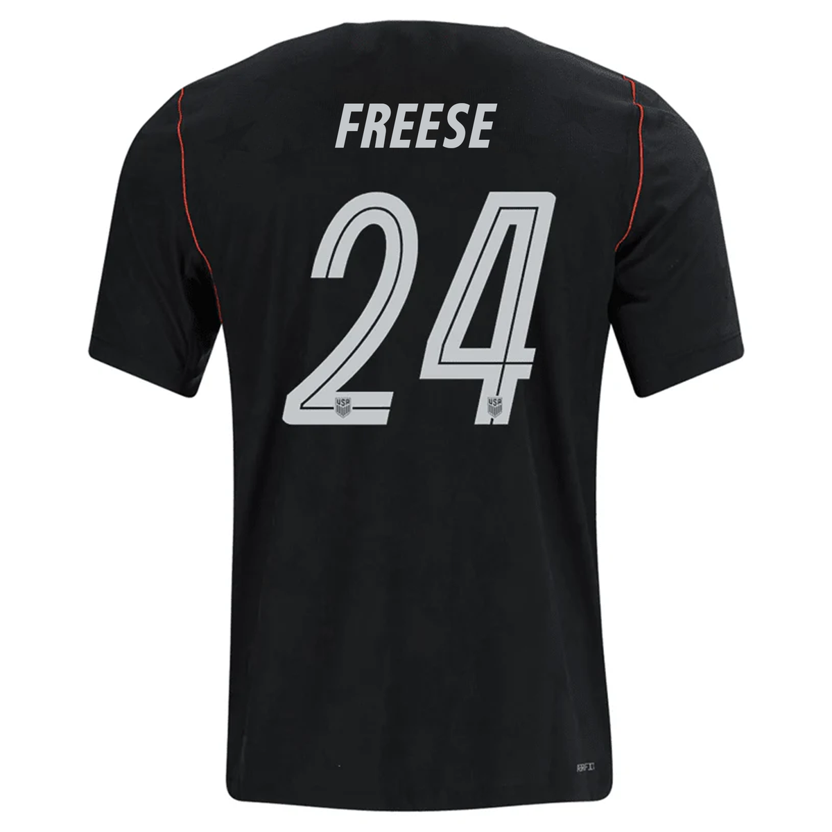 Nike Mens United States Matt Freese Away Stadium Jersey 2026 (Dark Obsidian/Pure Platinum)