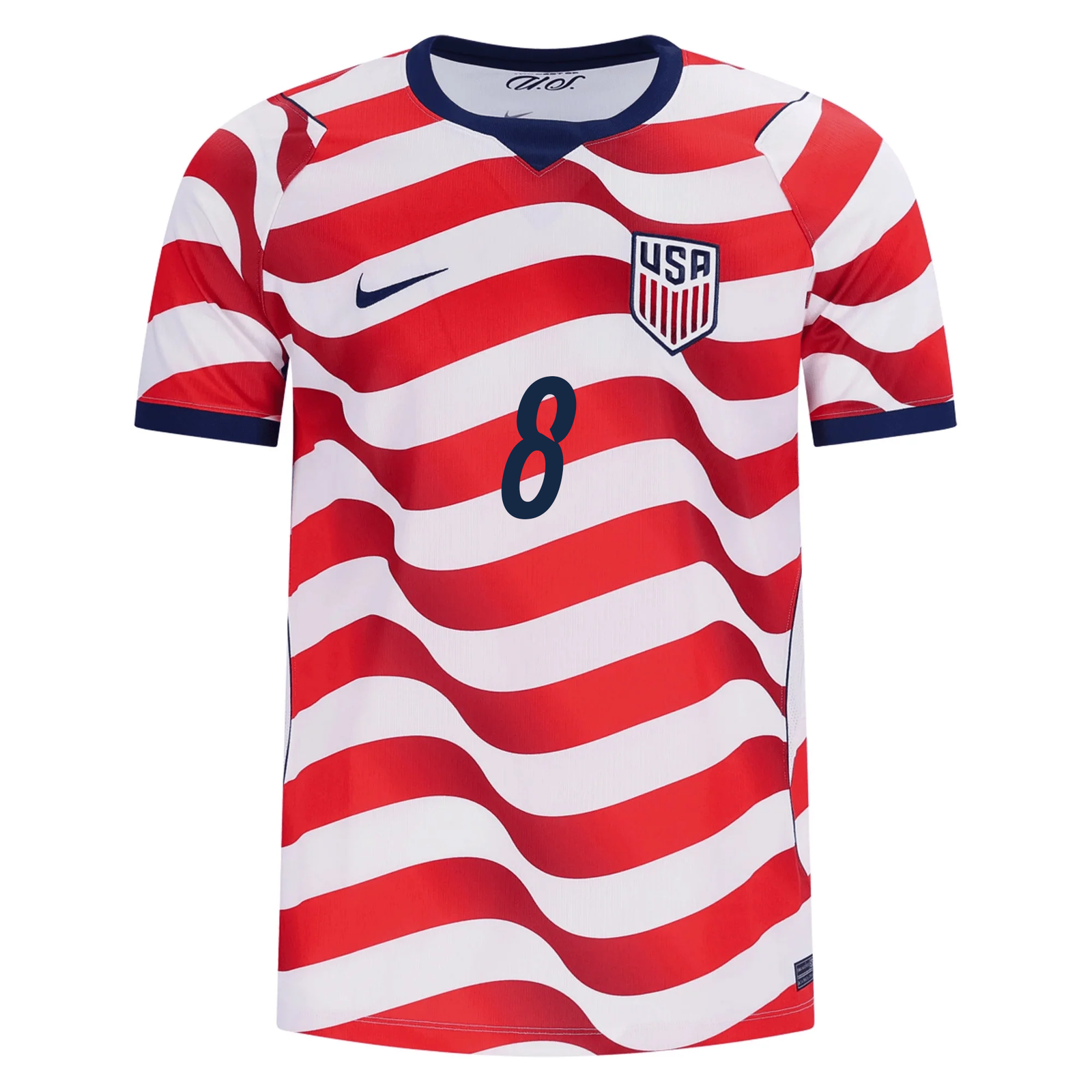 Nike Mens United States Weston McKennie Stadium Home Jersey 2026 (Sail/Midnight Navy)