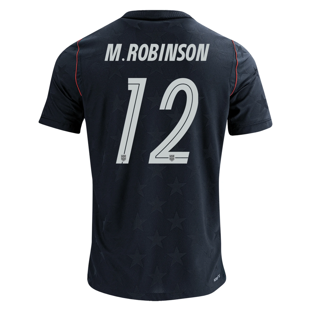 Nike Men's United States Miles Robinson Match Authentic Away Jersey 2026 (Dark Obsidian/Pure Platinum)