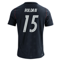Nike Men's United States Cristian Roldan Match Authentic Away Jersey 2026 (Dark Obsidian/Pure Platinum)