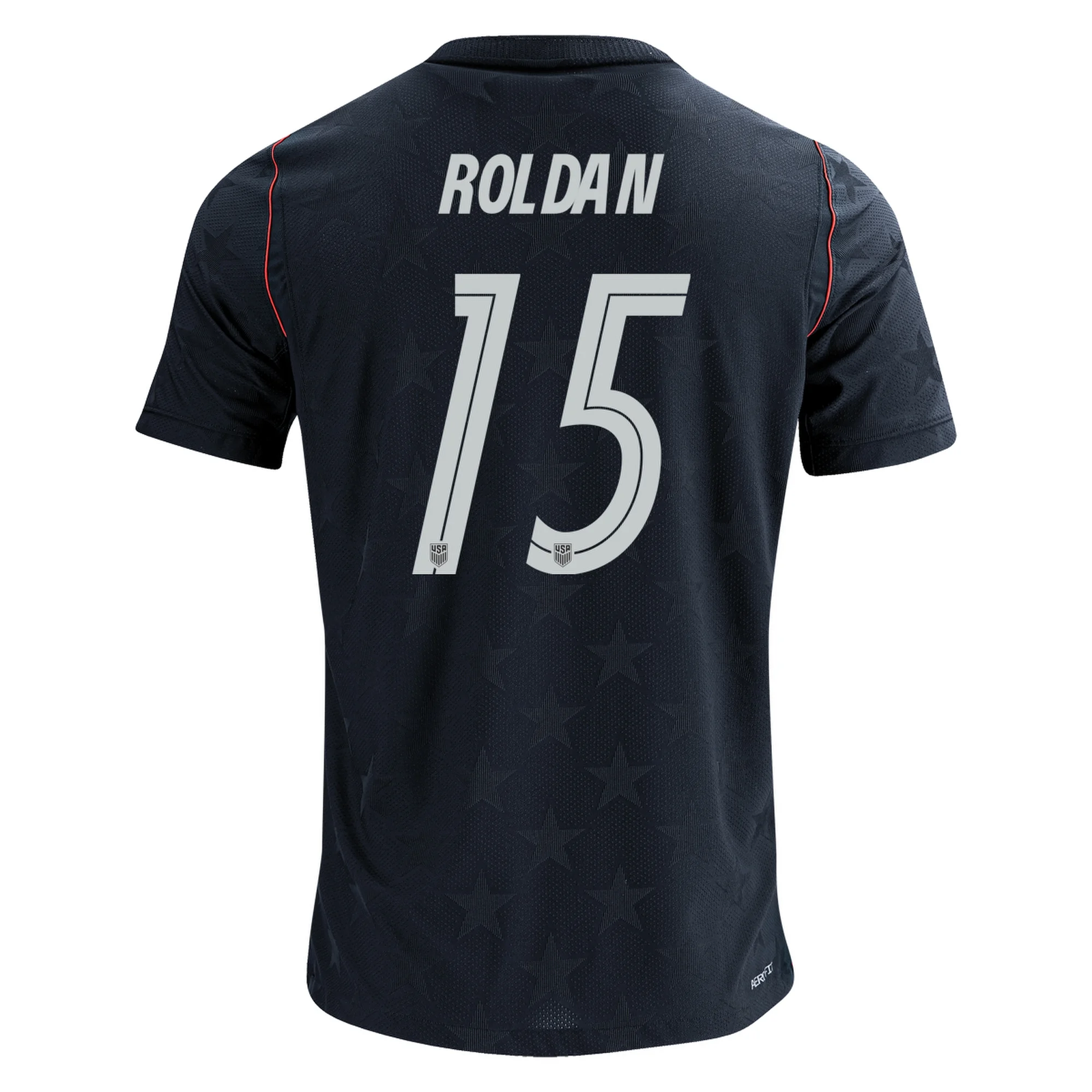 Nike Men's United States Cristian Roldan Match Authentic Away Jersey 2026 (Dark Obsidian/Pure Platinum)