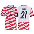 Nike Mens Tim Weah United States Match Authentic Home Jersey 2026 (Sail/Midnight Navy)