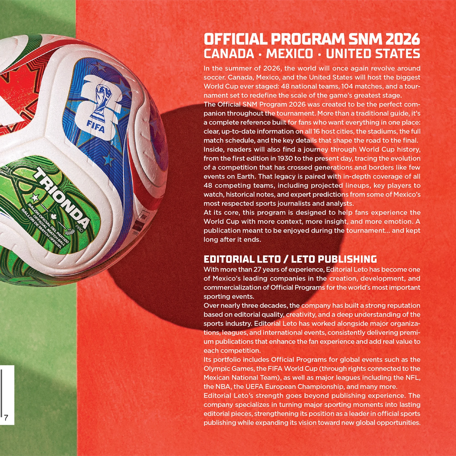 FIFA World Cup 2026 Program (English)