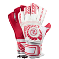 West Coast Kona Crimson Goalkeeper Gloves (White/Red)