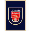 Arsenal FC Vintage Crest Poster