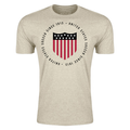 Football Machine United States Centennial T-Shirt (Heather Oatmeal)