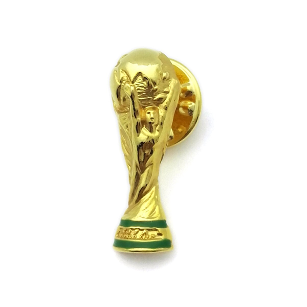 World Cup Trophy Enamel Pin