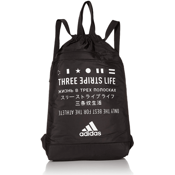 adidas Amplifier Sackpack (Black/White) | SoccerWearhouse