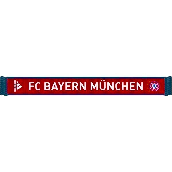 adidas FC Bayern Munich Scarf (Red) | SoccerWearhouse