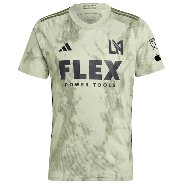 adidas LAFC Carlos Vela Away Jersey w/ MLS + Apple TV Patches 23/24 (Green) | SoccerWearhouse