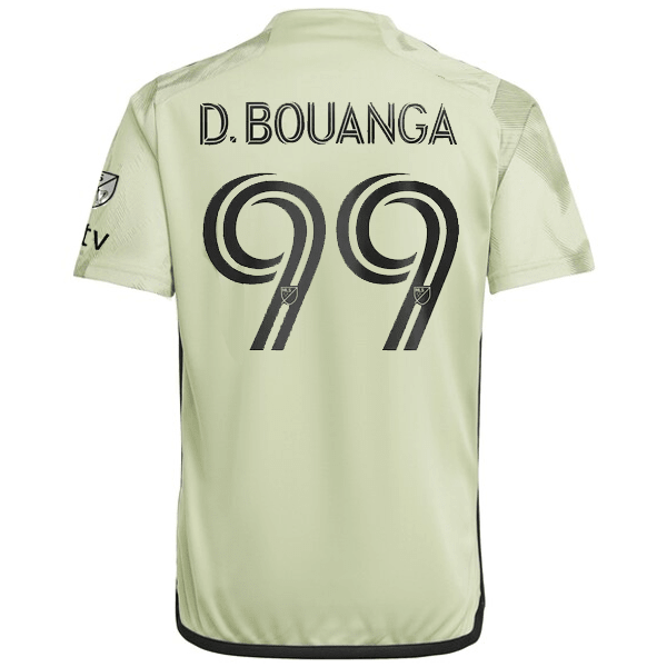 adidas LAFC Denis Bouanga Away Jersey w/ MLS + Apple TV Patches 23/24 (Green) | SoccerWearhouse