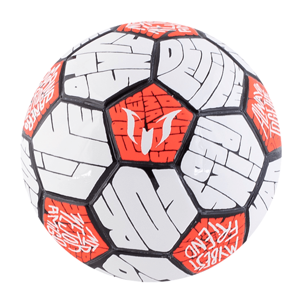 adidas Messi Mini Ball (White/Black) | SoccerWearhouse