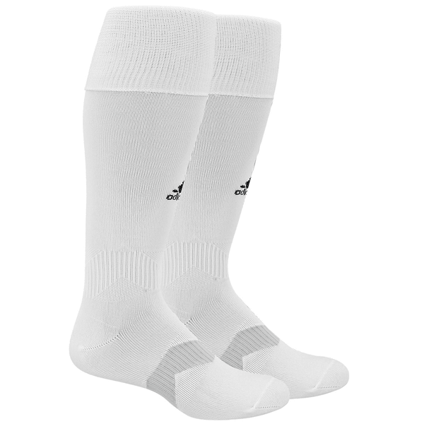 adidas Metro II Sock (White) | SoccerWearhouse