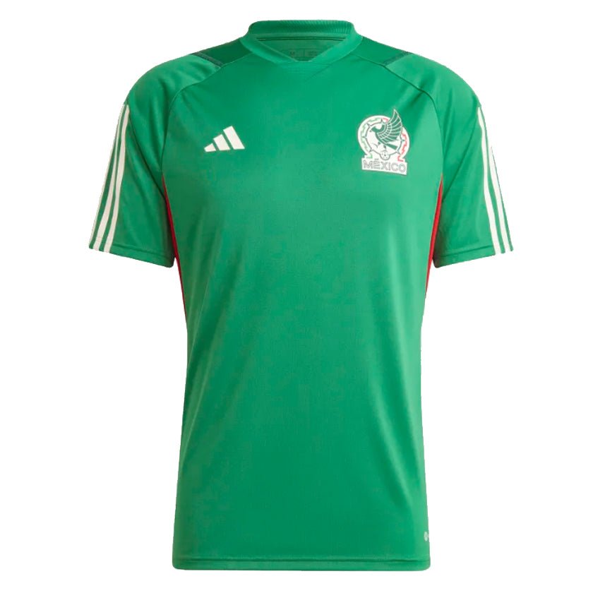 adidas Mexico Tiro 23 Training Jersey (Vivid Green) | SoccerWearhouse