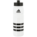 adidas Plastic Water Bottle (White/Black)