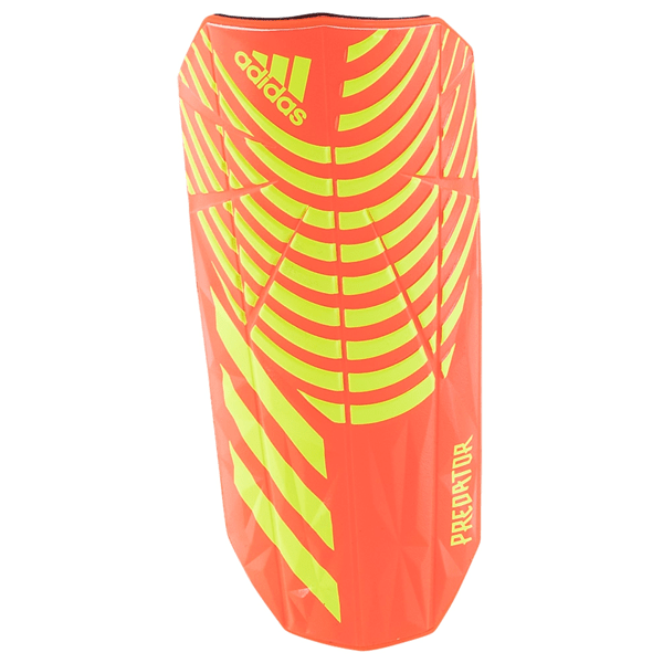 adidas Predator League Shin Guard (Solar Red/Team Solar Yellow) | SoccerWearhouse