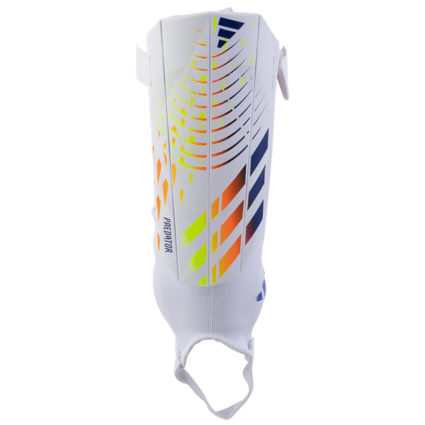 adidas Predator Shin Guard (White/Multi) | SoccerWearhouse