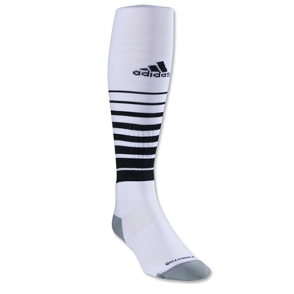 adidas Team Speed Sock (White/Black) | SoccerWearhouse