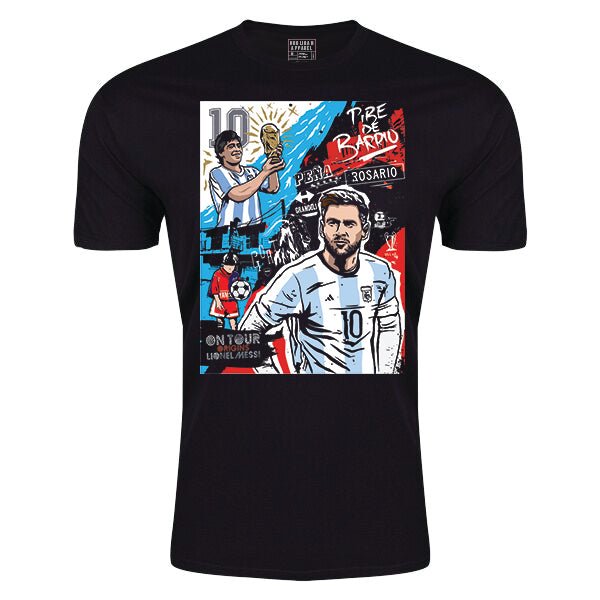 Argentina Messi &amp; Maradona Collage T-Shirt | SoccerWearhouse