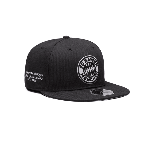 Fan Ink Bayern Munich Braveheart Adjustable Hat (Black) | SoccerWearhouse