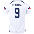 Nike United States Jesus Ferreira Home Jersey 22/23 (White/Loyal Blue)