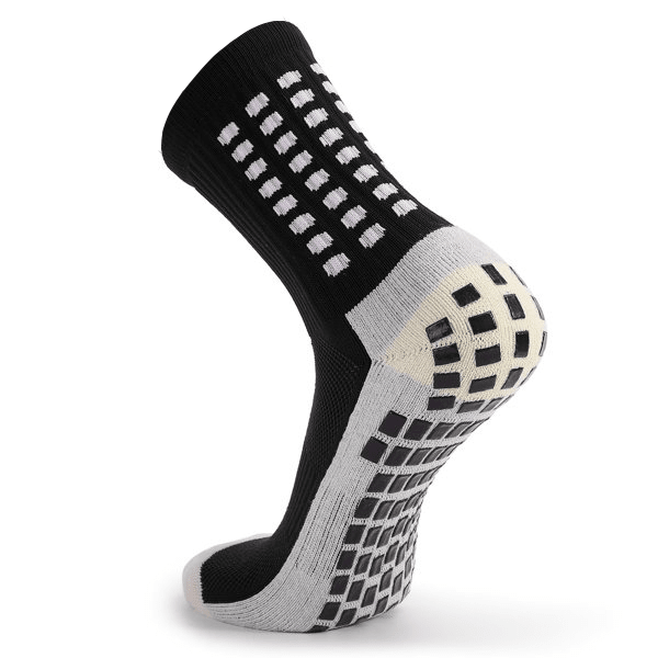 Grip Anti-Slip Socks (Black) | SoccerWearhouse