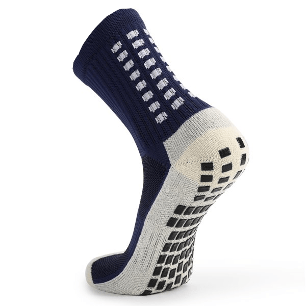 Grip Anti-Slip Socks (Navy) | SoccerWearhouse