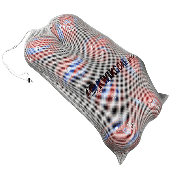 Kwik Goal Basics Mesh Ball Bag (White) | SoccerWearhouse