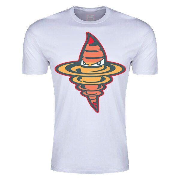LA Galaxy Big Crest Cyclone Hooligan T-Shirt | SoccerWearhouse
