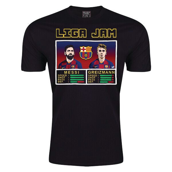 LIGA Jam Messi & Greizmann T-Shirt | SoccerWearhouse