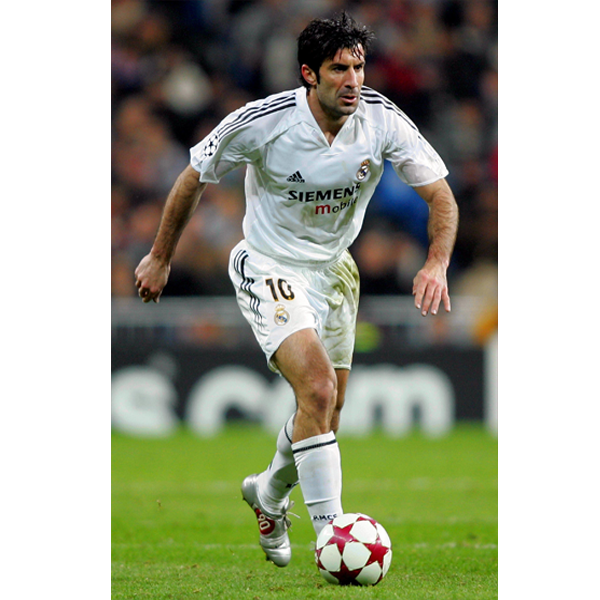 Real Madrid Luis Figo Poster | Soccer Wearhouse