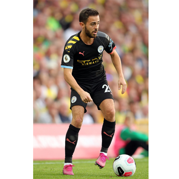 Manchester City Bernardo Silva Away Poster | Soccer Wearhouse
