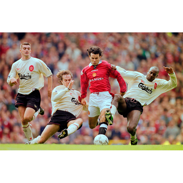 Manchester United Ryan Giggs vs Liverpool Poster | SoccerWearhouse