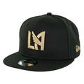 New Era LAFC 9Fifty Snapback Hat (Black/Gold)
