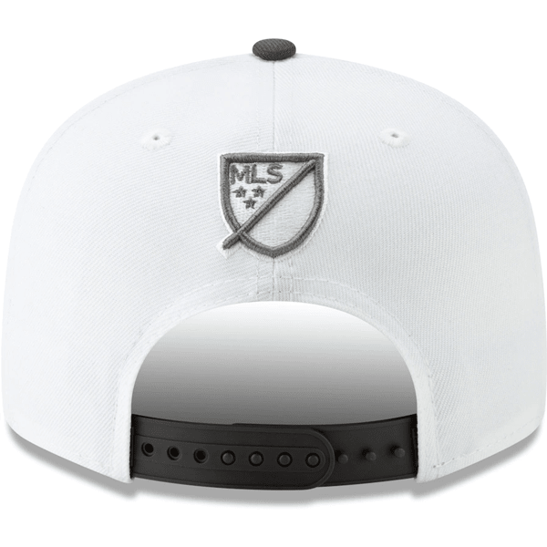 New Era LAFC 9Fifty Snapback Hat (White/Silver) | SoccerWearhouse