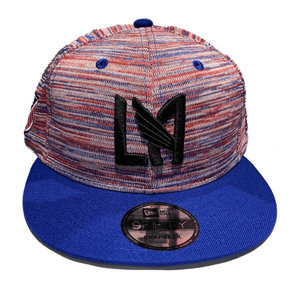 New Era LAFC Americana Hat Cap (Royal/Multi Color) | SoccerWearhouse