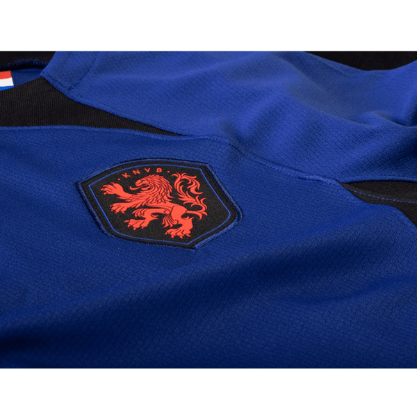 Nike Netherlands Daley Blind Away Jersey 22/23 (Deep Royal/Habanero Red) | SoccerWearhouse