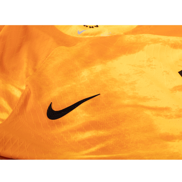 Nike Netherlands Daley Blind Match Authentic Home Jersey 22/23 (Laser Orange/Black) | SoccerWearhouse