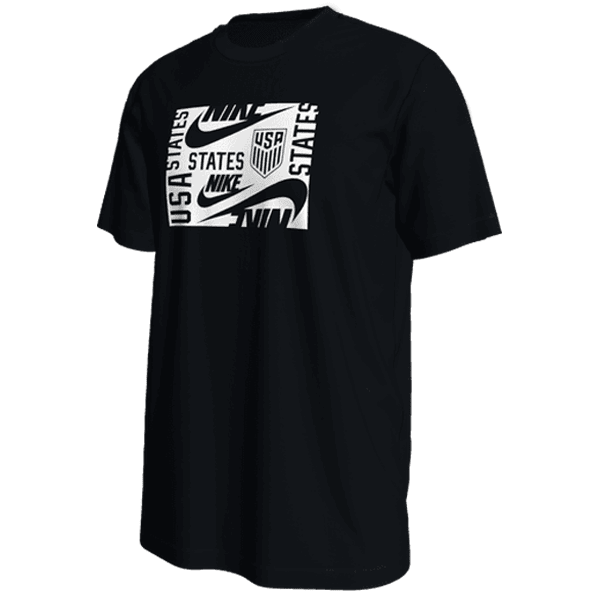 Nike United States Original T-Shirt (Black/White) | SoccerWearhouse
