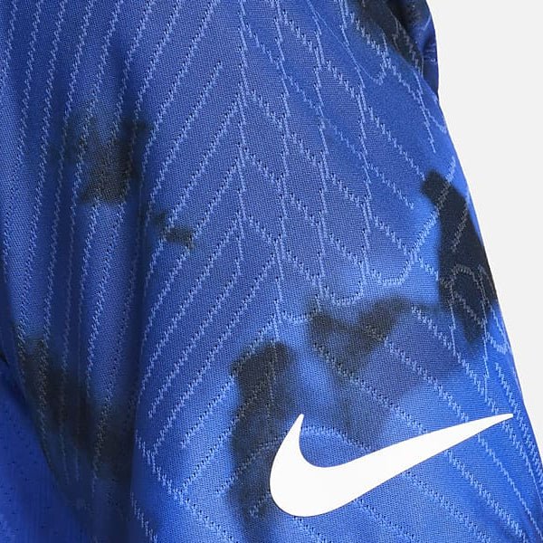 Nike United States Weston McKennie Authentic Match Away Jersey 22/23 w/ World Cup 2022 Patches (Bright Blue/White) | SoccerWearhouse