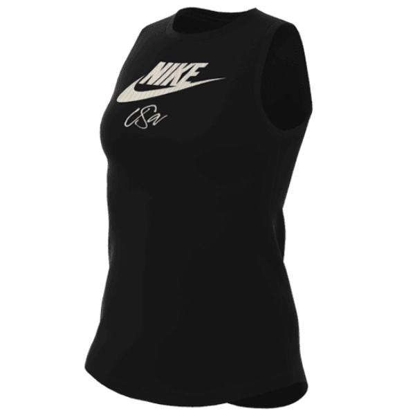 Nike Womens United States Futura Tank Top (Black) | SoccerWearhouse