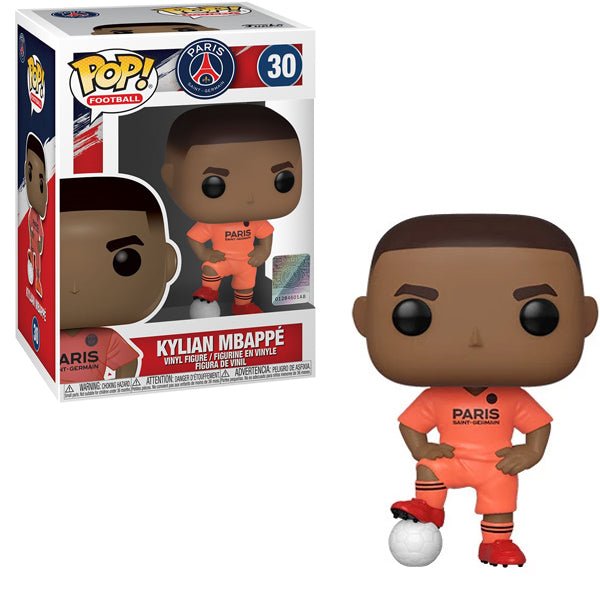 Paris Saint-Germain Kylian Mbappe Away Kit Funko Pop Figure | SoccerWearhouse